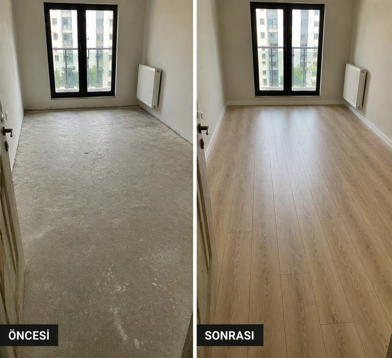 Parke ve laminat uygulamamız görseli 3